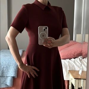 “Audrey Hepburn” short sleeve classic dress